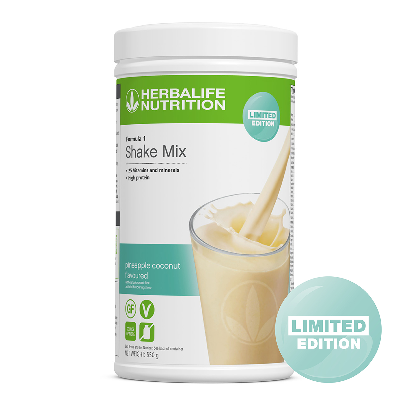 Formula 1 Shake Mix Pineapple Coconut Flavoured 550 g